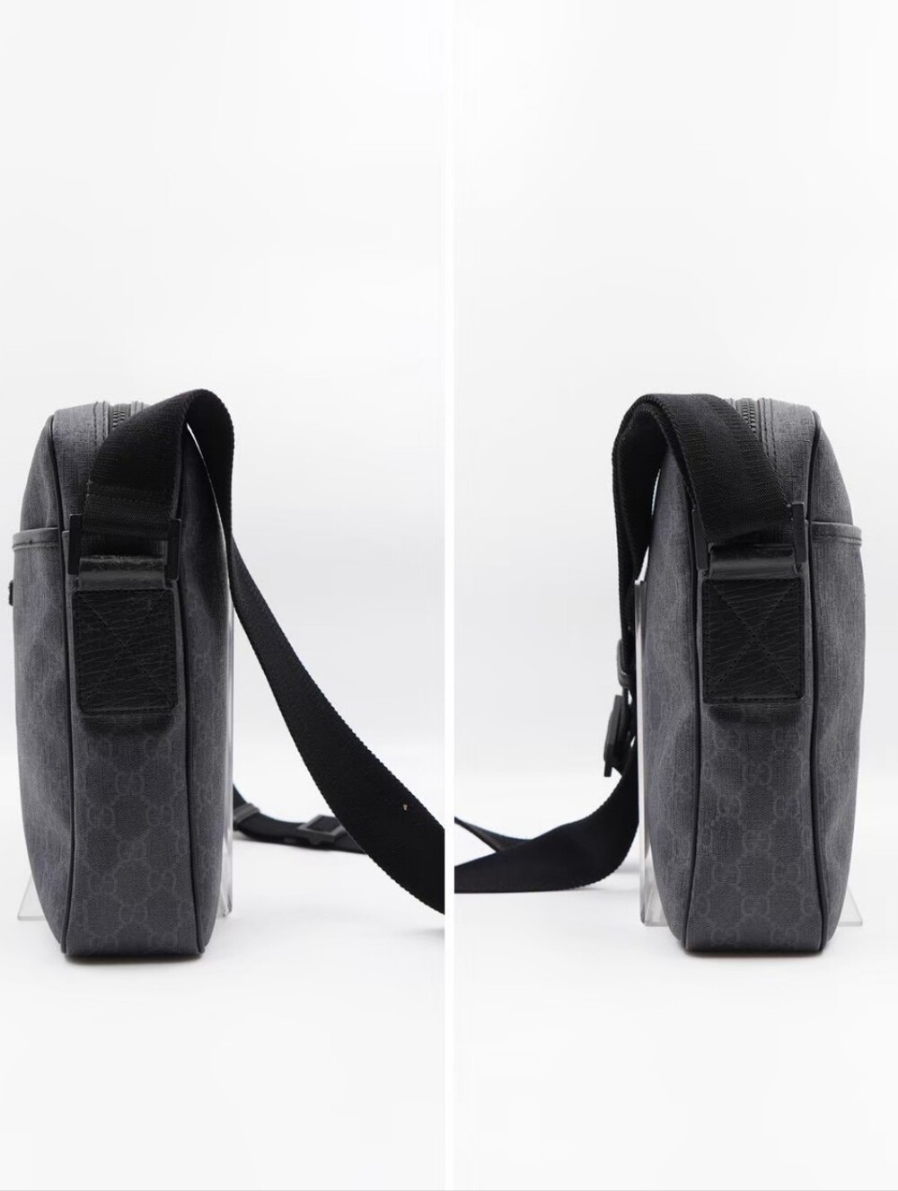 CJ64 💗 GUCCI GG Supreme Monogram Messenger Bag - Picture 6 of 12